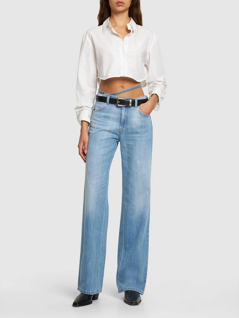 NENSI DOJAKA Cotton Denim Boyfriend Jeans 1