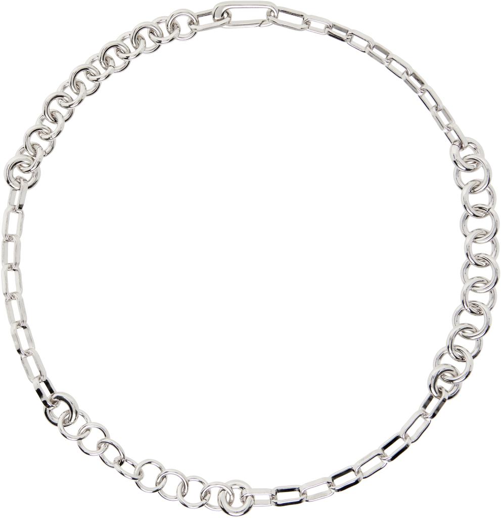 Laura Lombardi Silver Stessa Necklace