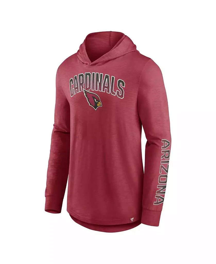 Fanatics Men's Cardinal Arizona Cardinals Front Runner Pullover Hoodie 2