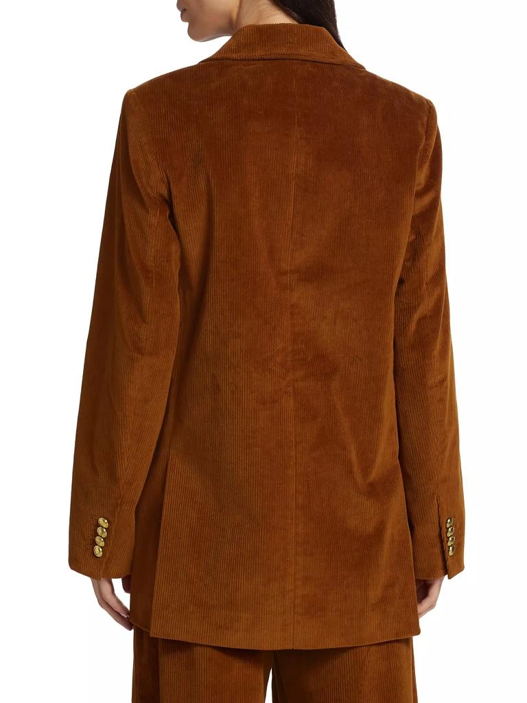 Rosetta Getty Double-Breasted Corduroy Blazer 5