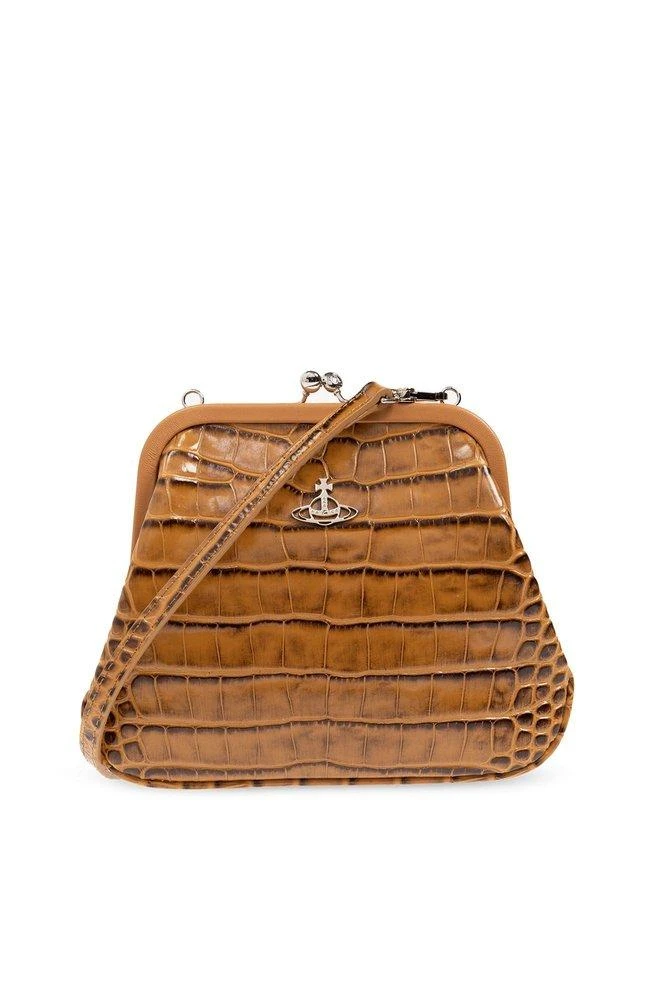 Vivienne Westwood Vivienne Westwood Embossed Vivienne's Clutch Bag 1