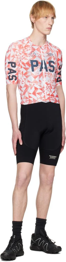 Pas Normal Studios Black & White Mechanism Pro Bib Shorts 4