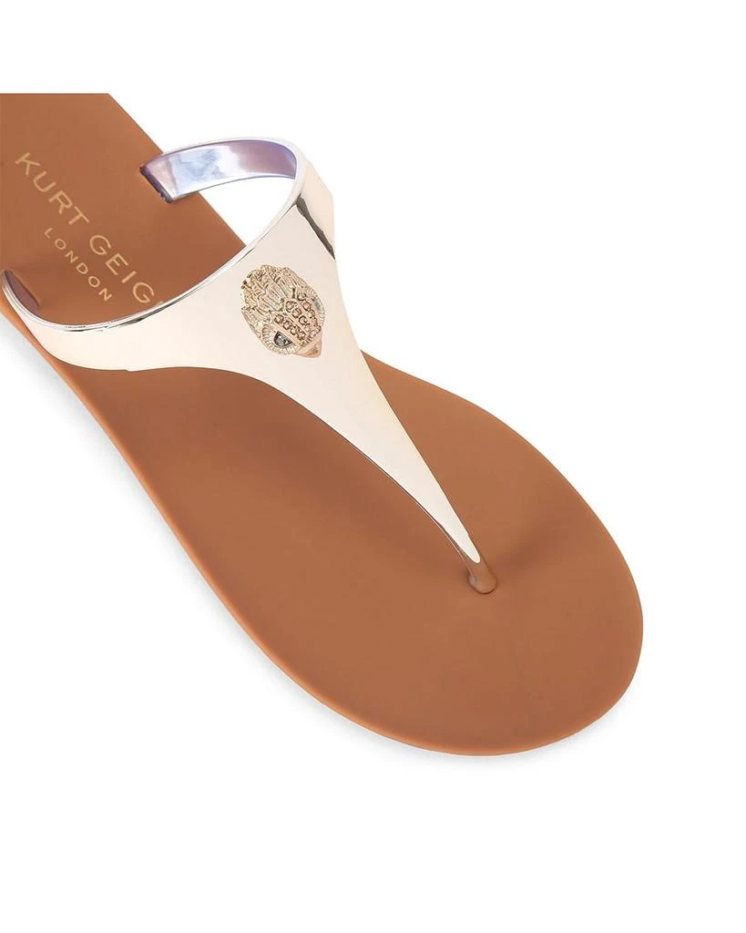 Kurt Geiger Women's Maddison T-Strap Sandals 5