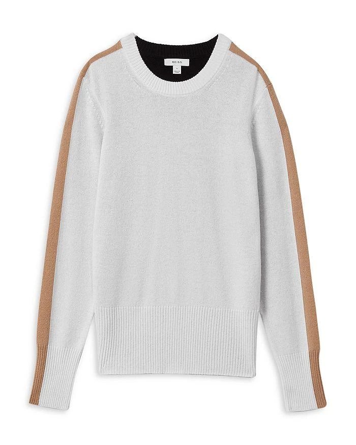 REISS Addison Color Blocked Crewneck Sweater 6