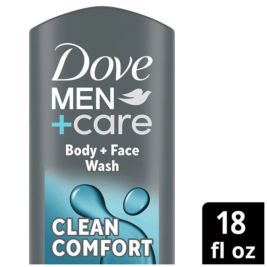 Dove Men+Care Body and Face Wash Hydrating Clean Comfort 3