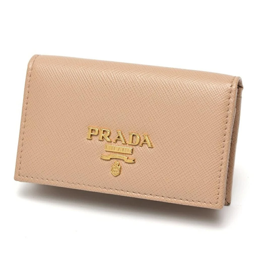 Prada Leather Card Case (Pre-Owned)