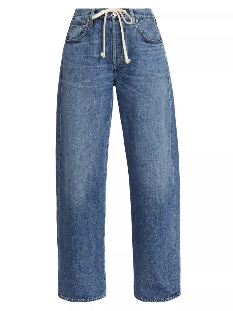 Citizens of Humanity Brynn Drawstring Wide-Leg Jeans 1