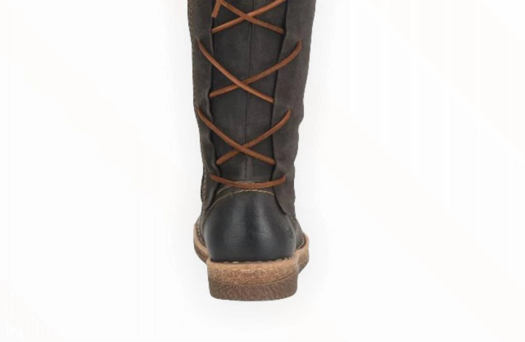 Born Women Sable Boots In Dark Grey 3