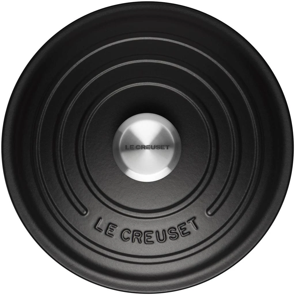 Le Creuset Signature Cast Iron Round Casserole - 20cm - Bamboo Green 4