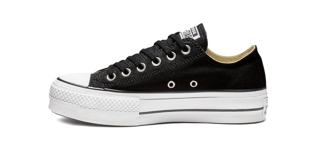 Converse Womens Chuck Taylor All Star Lift Platform Shoes - Black