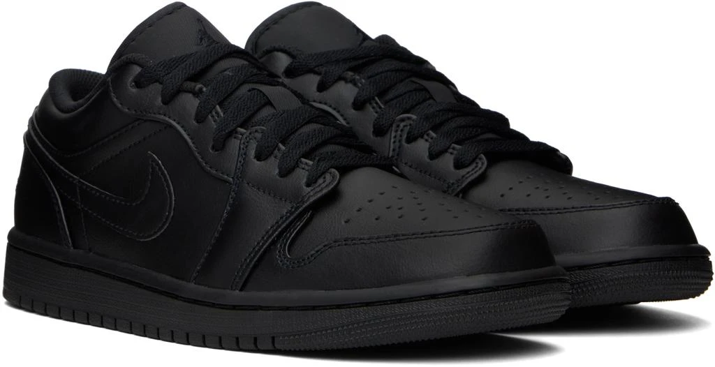 Jordan Black Air Jordan 1 Low Sneakers 4