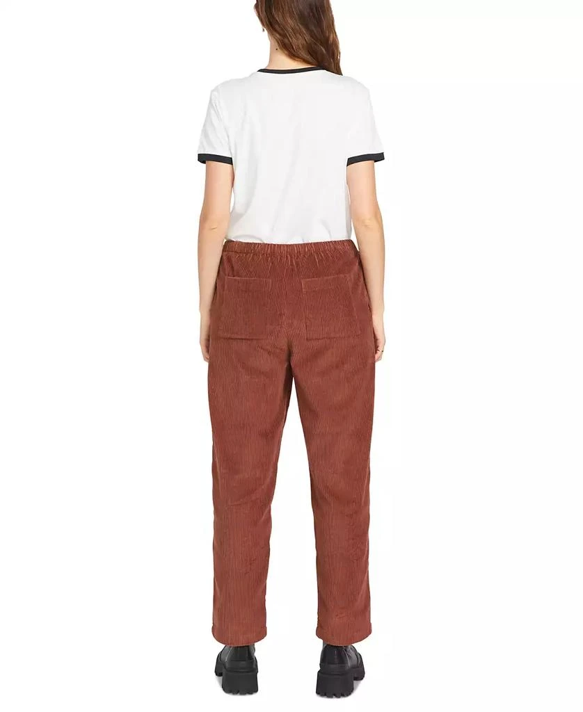 Volcom Juniors' Power Chord Cotton Drawstring Pants 4