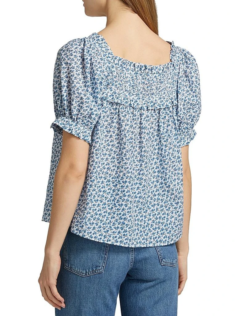 DÔEN Frances Floral Cotton Top 5