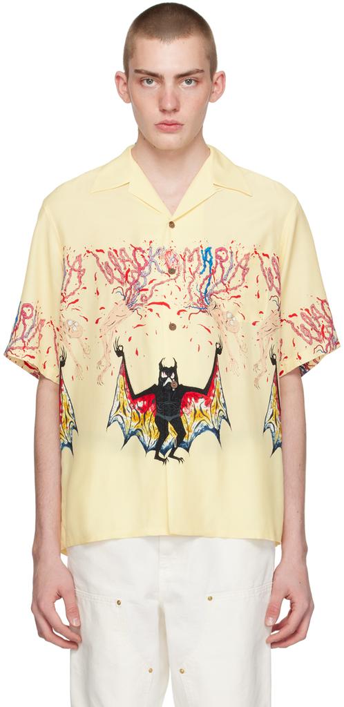 Wacko Maria 56 Tattoo Studio Hawaiian Shirt (Type 1