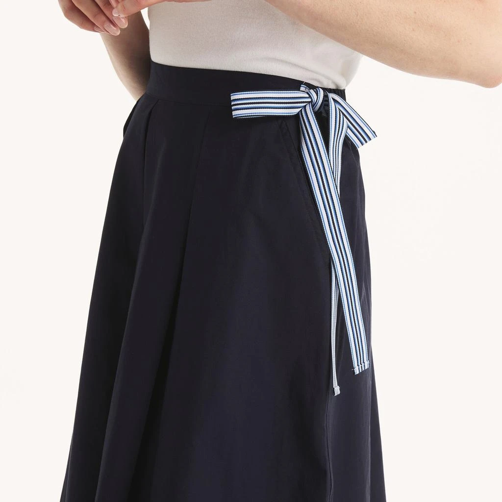 Nautica Womens Pleated Midi Skirt 2