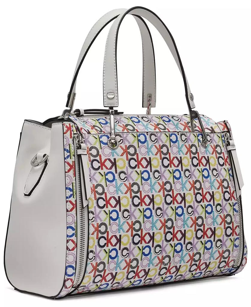 Calvin Klein Garnet Adjustable Medium Satchel Bag 3