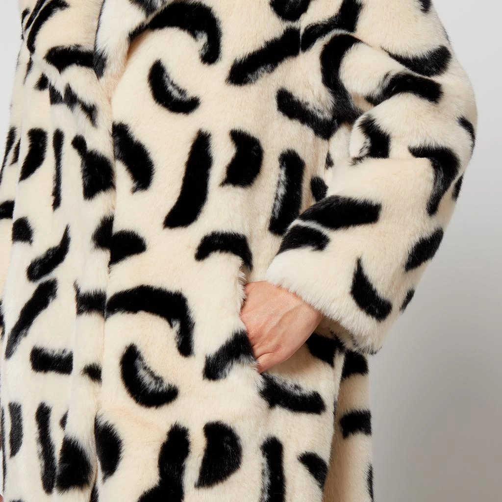 Jakke Katie Printed Faux Fur Coat 3