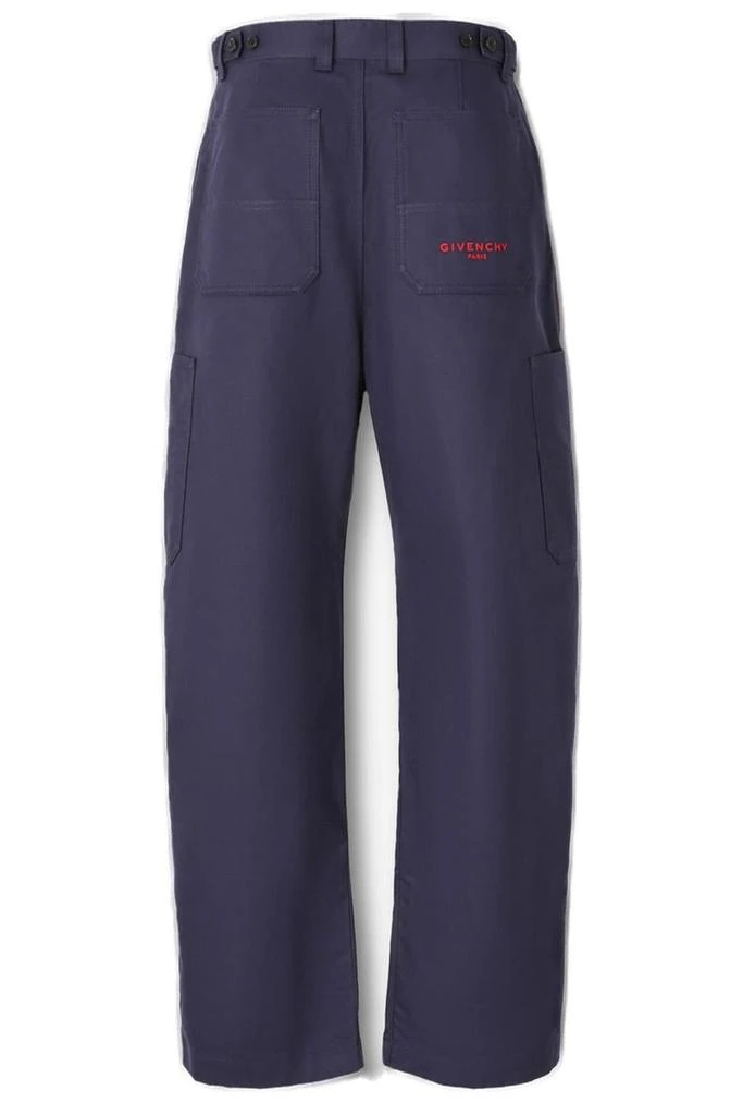 Givenchy Givenchy Paris Signature Embroidered Cargo Jeans 2