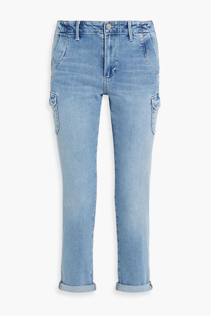 Paige Jeans Culotte Nellie Spread Black Luxe Coating