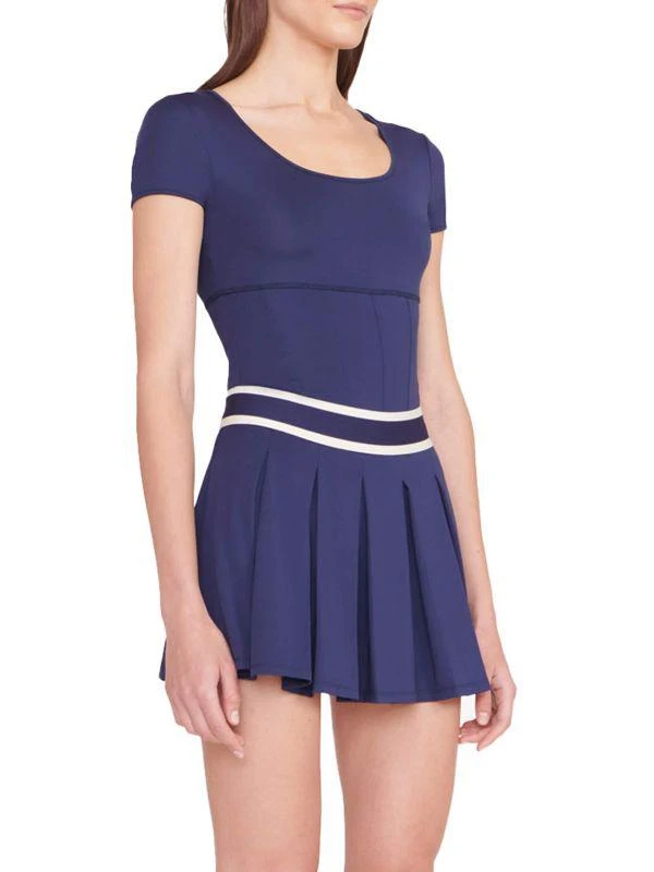 Staud STAUD COURT Replay Scoop Neck Sport Top 2