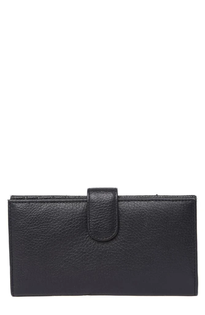 MUNDI SMALL LEATHER GOODS MUNDI Slim Leather Clutch Continental Wallet 1