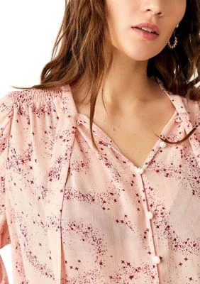 Free People People Stars Align Printed Top 4