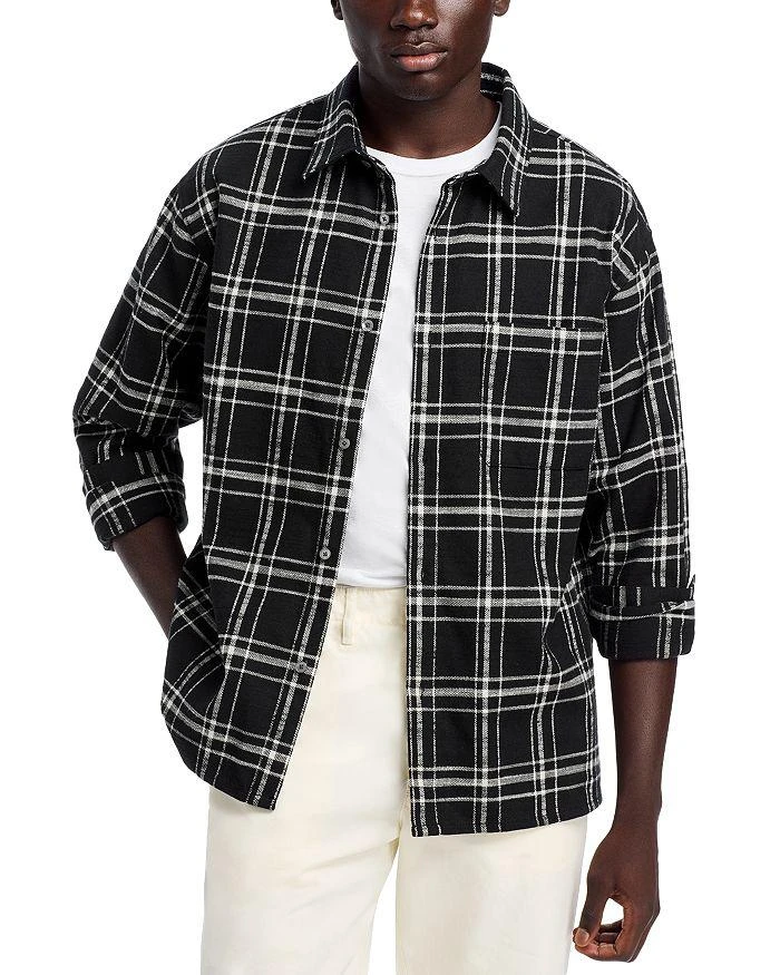 FRAME Plaid Regular Fit Overshirt 1