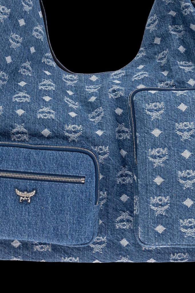 バッグ MCM denim leather one shoulder bag MCM Denim Shoulder Bag – On Sale Now with Up to 31% Off