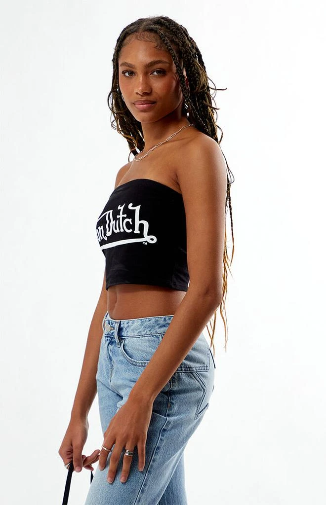 Von Dutch Logo Tube Top 3