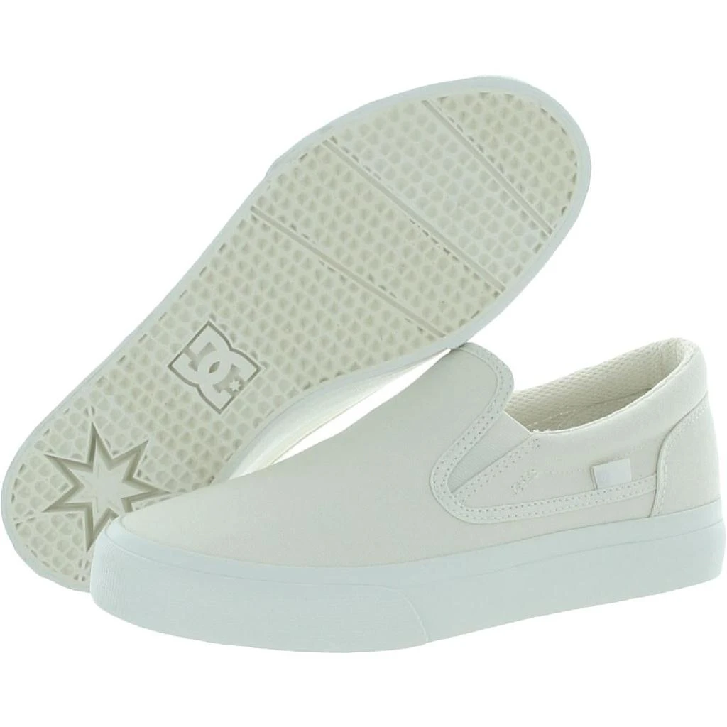 DC Trase Slip Womens Leather Lifestyle Slip-On Sneakers 4