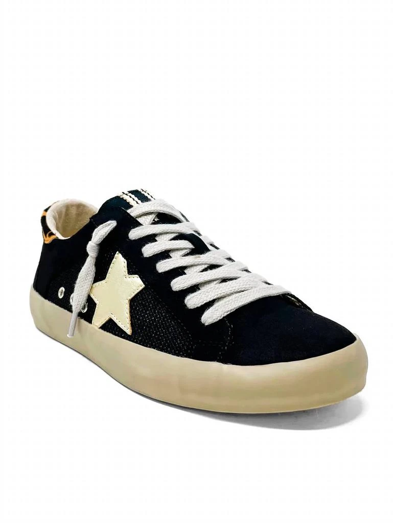 SHU SHOP Women's Paula Mesh Sneakers In Black Leopard 2