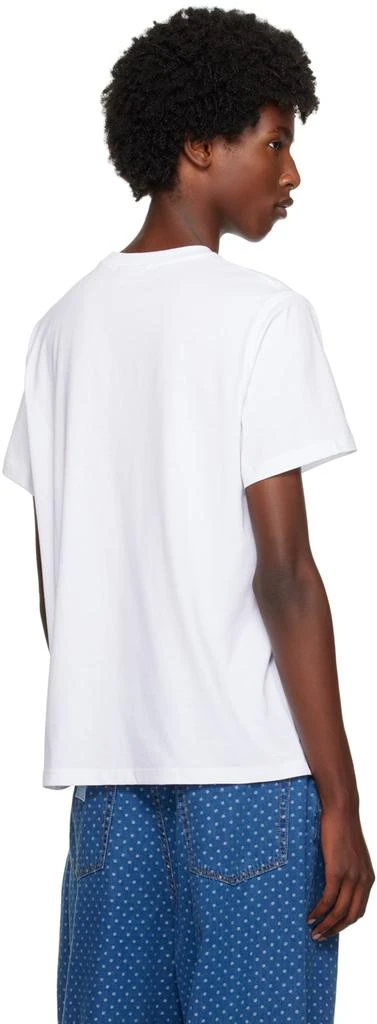 Ganni White Cherry Relaxed T-Shirt 3