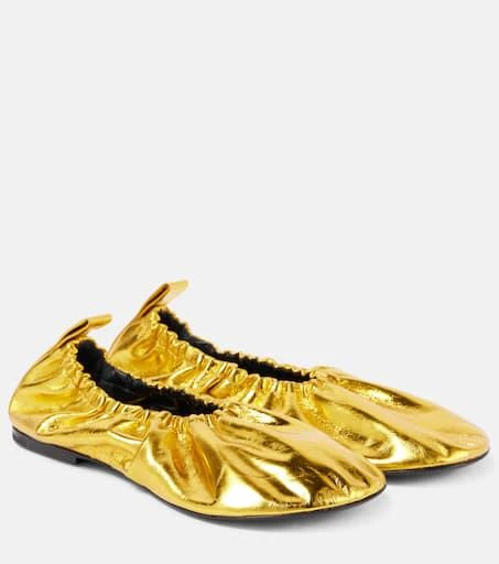 Jil Sander Leather ballet flats 1