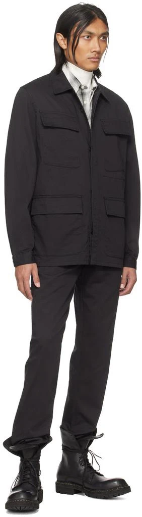 Universal Works Black Aston Trousers 4