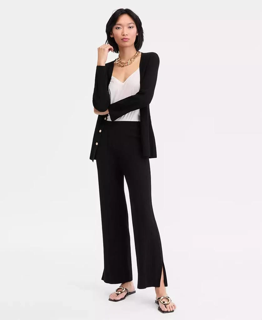 INC International Women
s Rib-Knit Pull-On Pants, Macy
s Exclusive