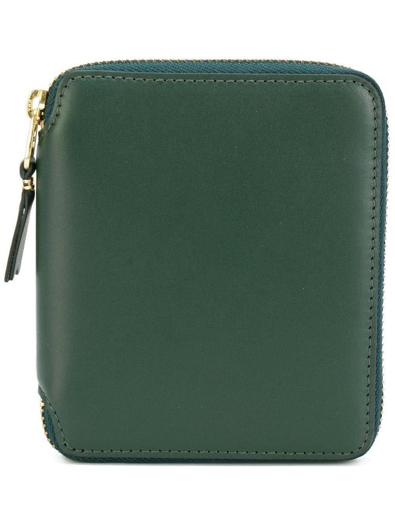 Comme des Garcons Logo Print Zipped Wallet