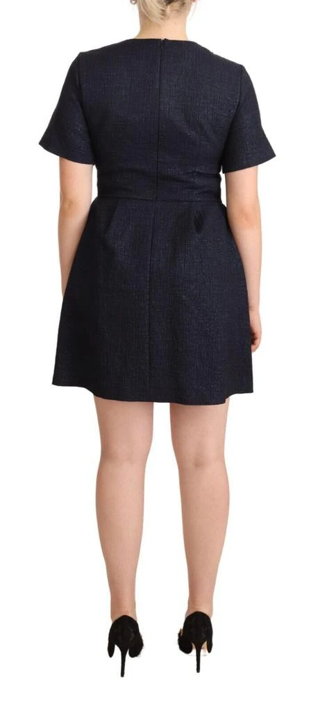 L'AUTRE CHOSE Embellished Short Sleeves Mini A-line Women's Dress 3