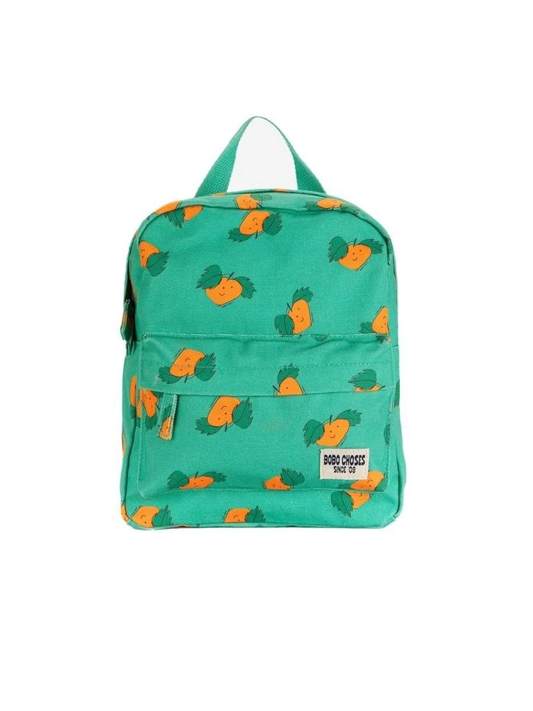 BOBO CHOSES Bobo Choses Tangerine Print Backpack