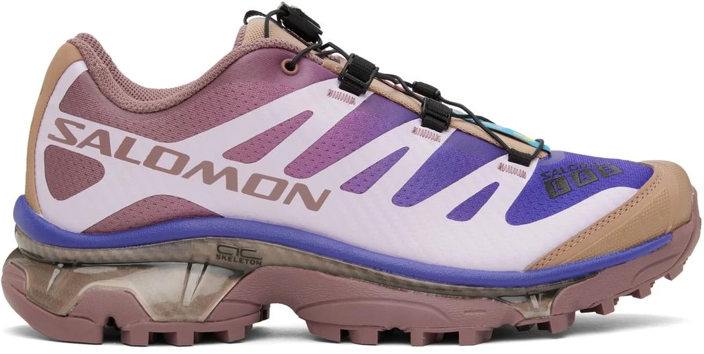Salomon Purple & Brown XT-4 OG Sneakers 1