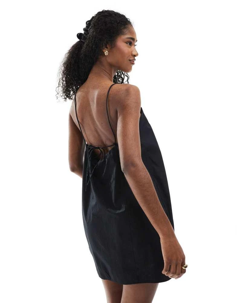 Shop Monki cotton poplin mini dress with tie straps in black on Sale at BeyondStyle Get 17% Off Monki cotton poplin mini dress with tie straps in black with Limited-Time Flash Shop Monki cotton poplin mini dress with tie straps in black on Sale at BeyondStyle Get 17% Off Monki cotton poplin mini dress with tie straps in black with Limited-Time Flash