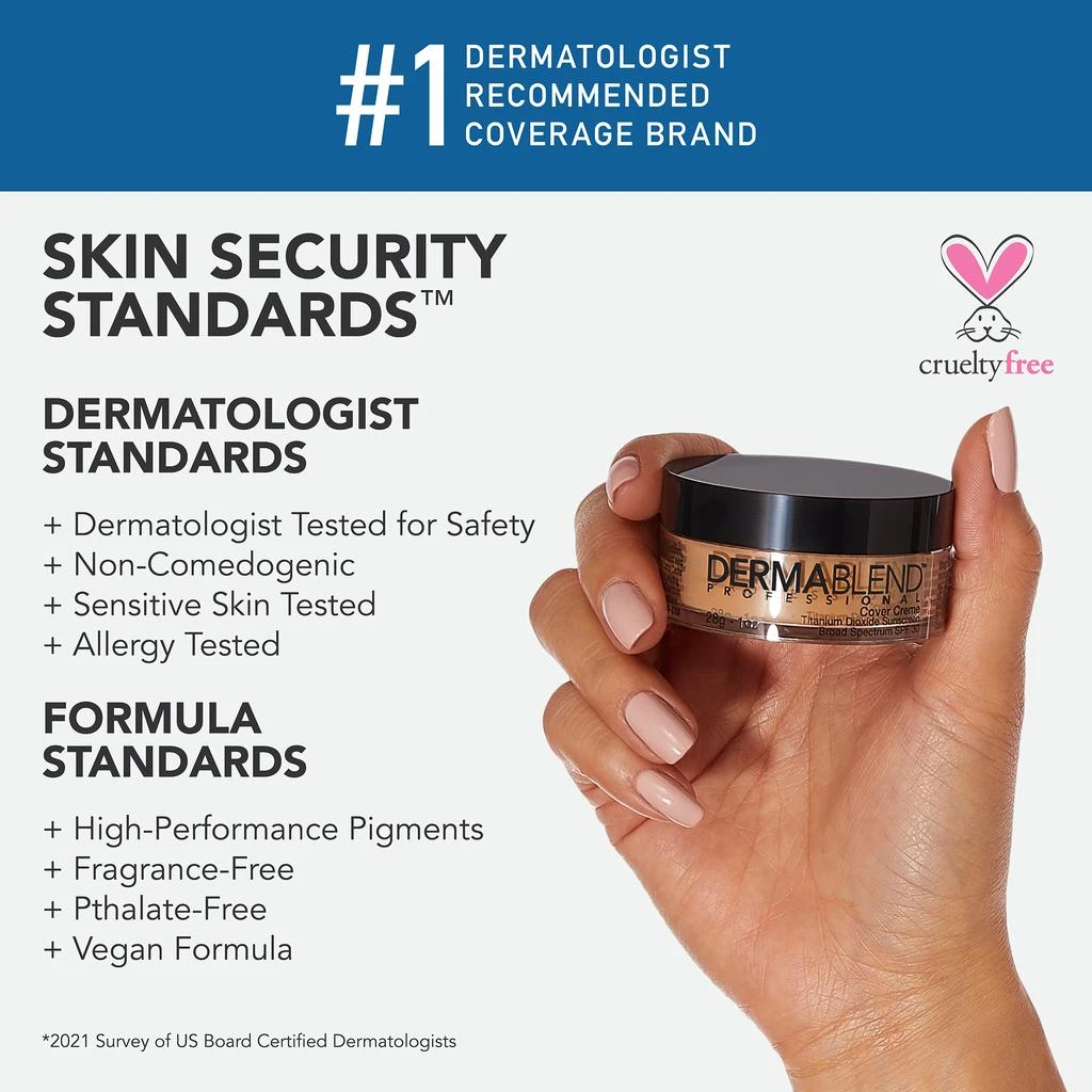 Dermablend Dermablend Cover Creme Full Coverage Foundation with SPF 30 7