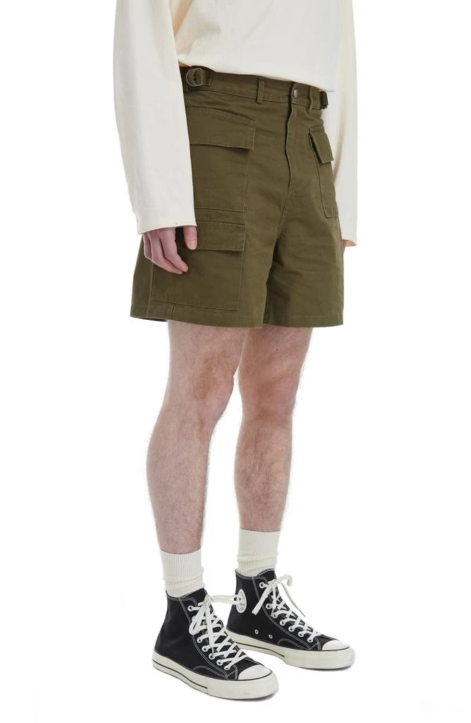 FOUND Cotton Twill Cargo Shorts 3
