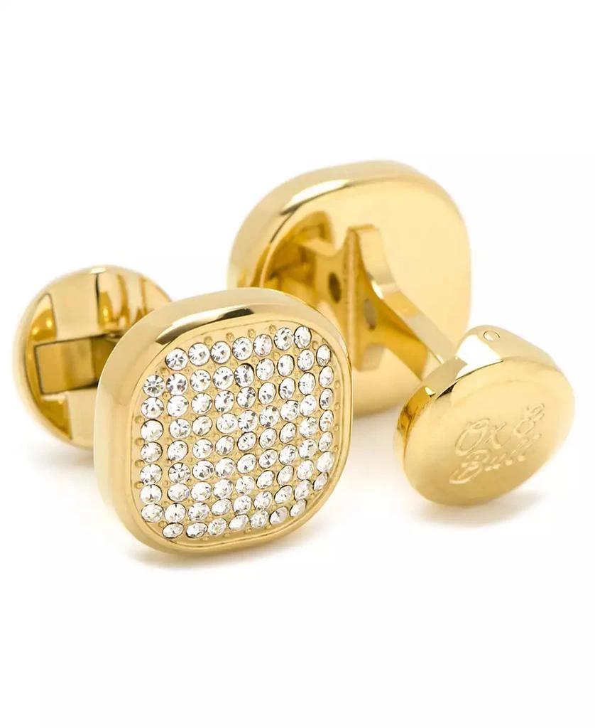 Ox and Bull Trading Co. Men's Pave Cufflink and Stud Set 3