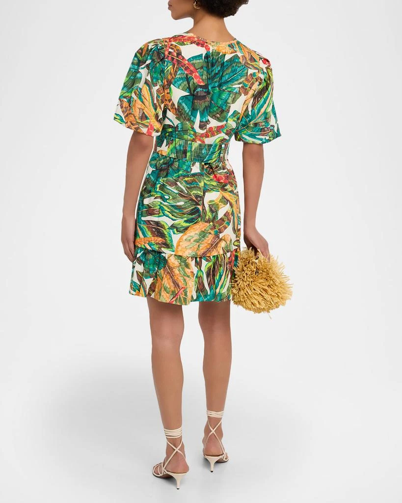 oliver mini dress Oliver Linen Mini Dress  Retrofete