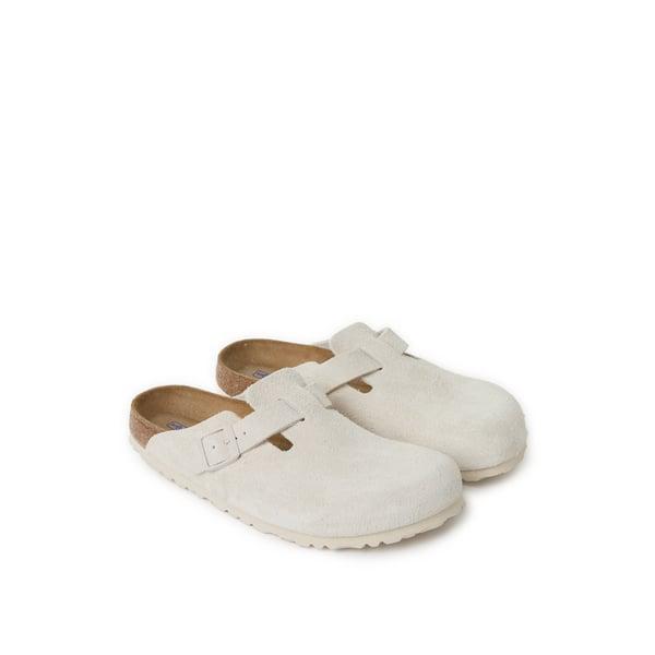 Birkenstock Birkenstock Antique White Suede Tokyo Loafers