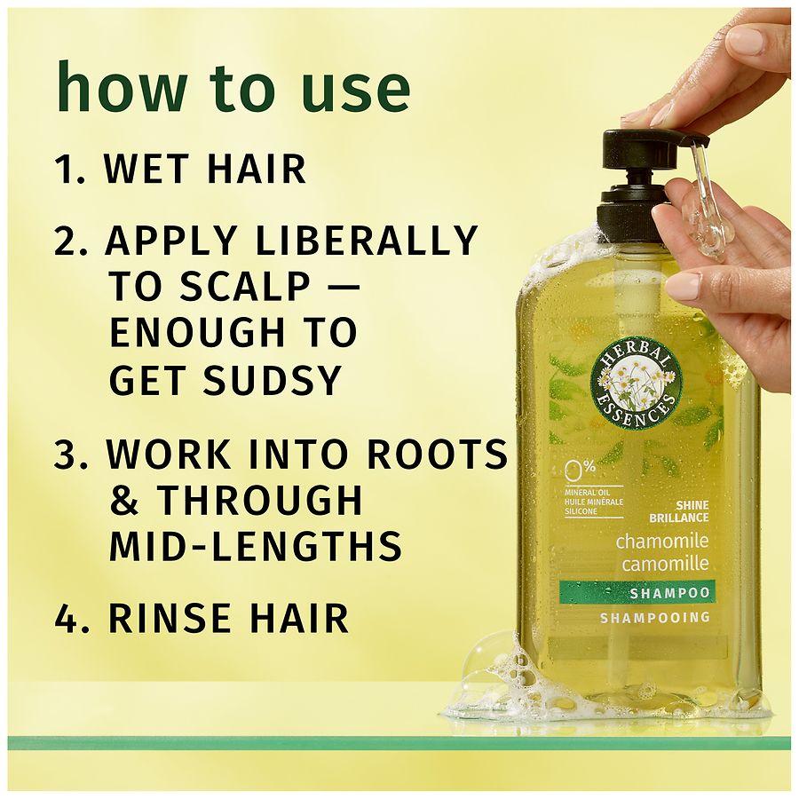 Herbal Essences Shine Collection Shampoo Meadow-fresh fragrance
