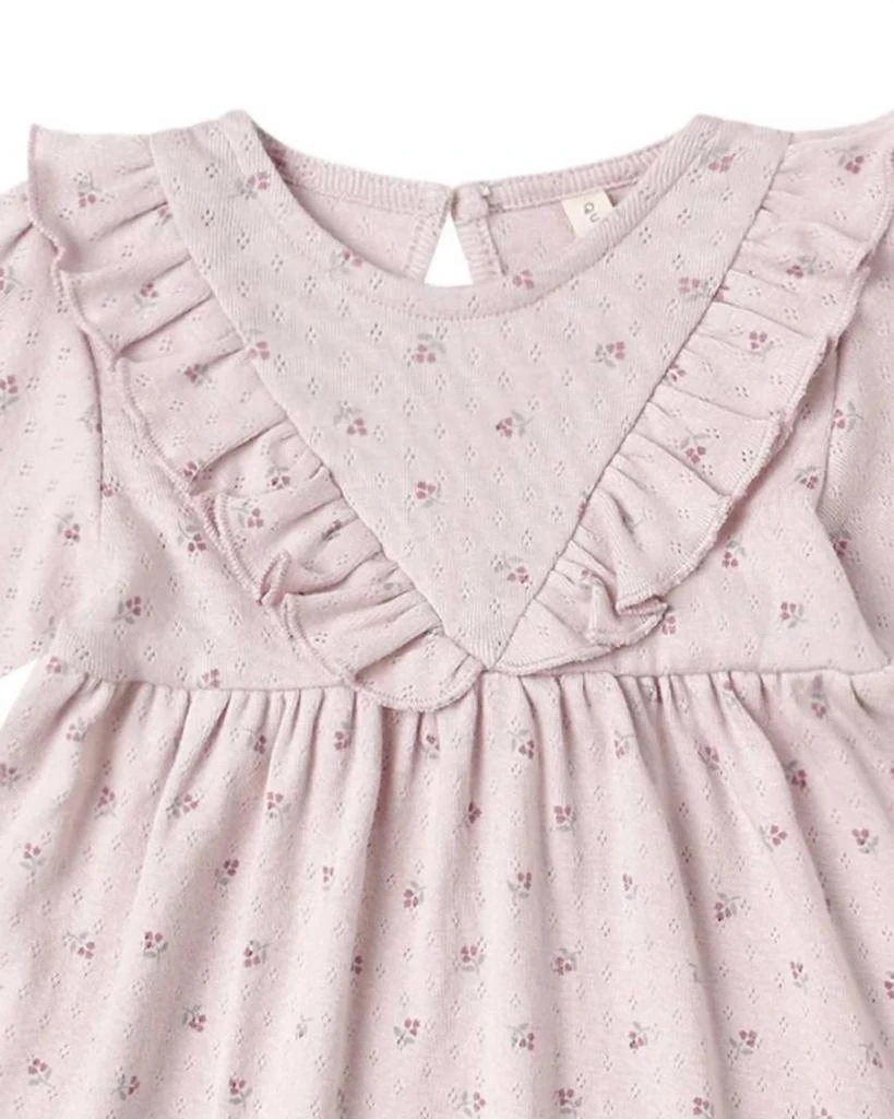 Quincy Mae Quincy Mae - Girls
 Long Sleeve Ruffle V Dress 2