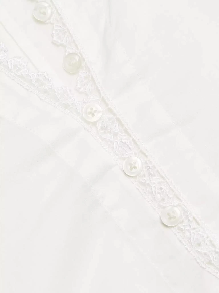 Pour Les Femmes Valentina Lace-Trimmed Kaftan Nightie 6