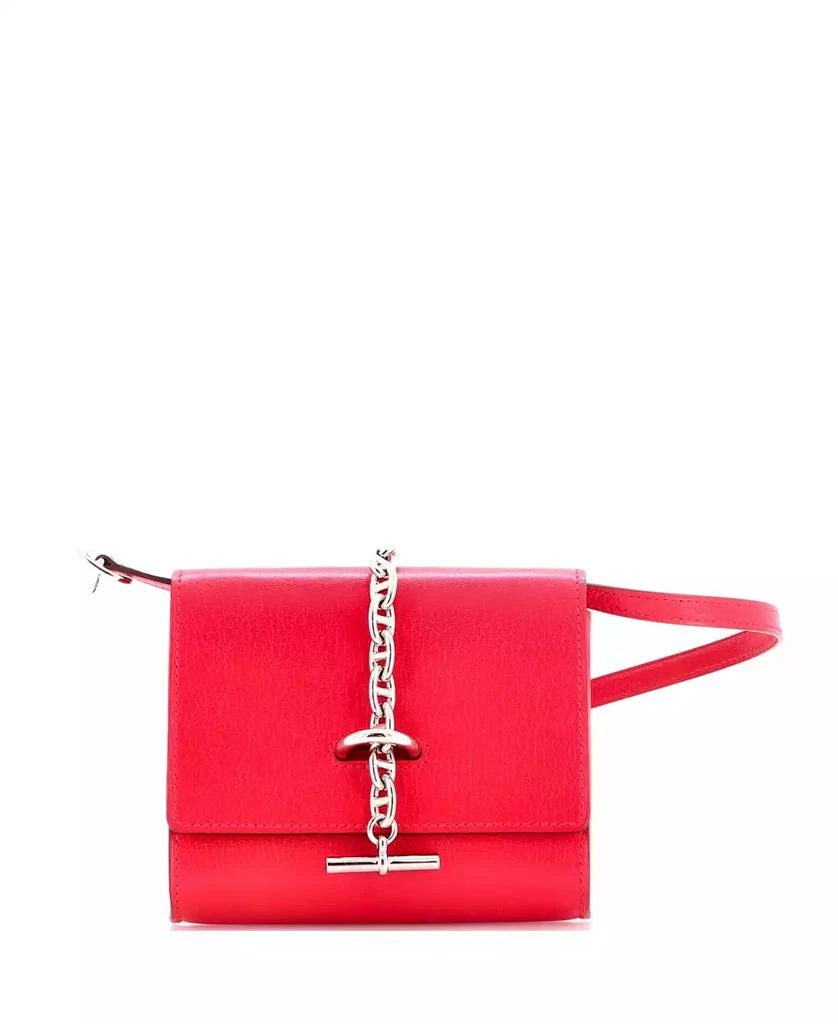 Pre-Owned HERMÉS Chaine d
Ancre Compact Wallet on Strap Chevre Chamkila