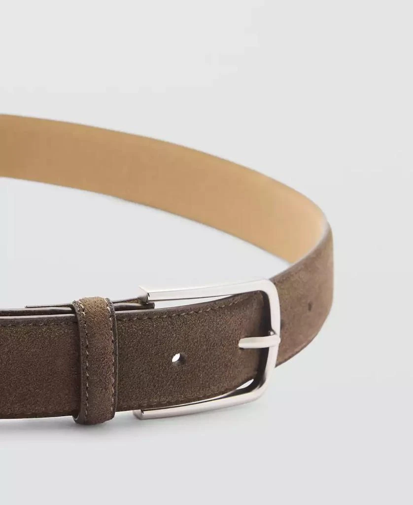 Mango Men's Suede Leather Belt 2